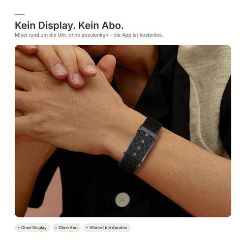 flynk B3 Pure am Handgelenk – kein Display, kein Abo
