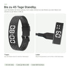 Bis zu 45 Tage Standby: LED-Modul zum Laden herausnehmen und per Micro-USB anstecken