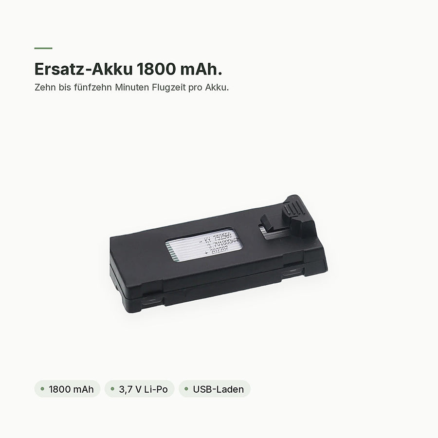 flynk V5 Akku 1800 – einzeln, Doppelpack oder 3er-Pack