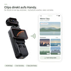 Clips per WLAN-App direkt aufs Handy laden, mit Live-Vorschau
