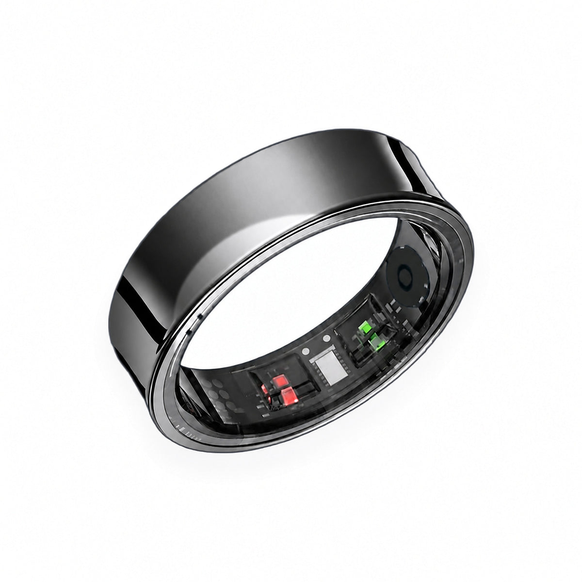 flynk R3 Smart Ring in Obsidian Schwarz