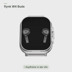 flynk W4 Buds im Video: Kopfhörer in der Uhr, Touch-Steuerung, Telefonieren am Handgelenk, Schlaf & Sport und vier Ausführungen